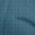 thumbnail image 1 of oneOone Polyester Spandex Teal Blue Fabric Animal Craft Projects Decor Fabric Printed By The Yard 56 Inch Wide, 1 of 5