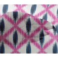 thumbnail image 4 of oneOone Viscose Chiffon Fabric Diamond Ikat Fabric Prints By Yard 42 Inch Wide, 4 of 4