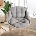 thumbnail image 3 of Coussin de Chaise Suspendu Swing, Coussinet, Housse en Tissu Épaissi pour Banc Swing Intérieur Extérieur, 3 of 7