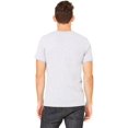 thumbnail image 3 of Bella Canvas Mens Jersey V-Neck Tee, S, Ash, 3 of 3