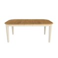 thumbnail image 1 of Lauren Table à Pieds 42x60-78 Blanc/chêne, 1 of 1