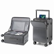 Joyway 20" Carry-On Luggage Airline Approved Lightweight Hardside Suitcase with USB Charging Port Spinner Wheels & TSA Lock