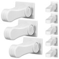 thumbnail image 1 of OUNONA Home Safety 8Pcs White ABS Door Handle Locks for Child Proofing, 1 of 8