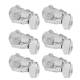 thumbnail image 2 of Guitar Machine Head, 6 String Tuner Head Guitar Tuning Keys Silver With Screws For Most Guitars For Replacing Old And Damaged Parst 6 Right Peg Set,6 Left Peg Set,3 Left And 3, 2 of 8