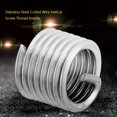 thumbnail image 3 of Coiled Wire Insert, M8x1.25x1.5D Length 50pcs Helical Insert, Screw Thread Insert Stainless Steel For Wood Industry Household Factory, 3 of 8