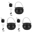 thumbnail image 2 of yingyy Halloween Witch Cauldrons Fog Maker Spooky Mist Effect Festive Decorations Safe To Wide Application black UK  Plug 3Set, 2 of 6