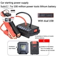 thumbnail image 1 of Dvruxg Car Battery Jump Starter - Portable Jump Starter | High-Power, Safe Converter Adapter | Auto, Automotive Battery Booster Inverter for Truck, Camping, Outdoor, Rv, 1 of 5
