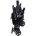 thumbnail image 2 of Baby Trend Sit N' Stand® Double Stroller - Onyx; Accepts most major brand infant car seats (sold separately); Front and Rear Seats recommended age 6+ months, 2 of 5