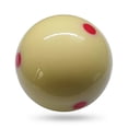 thumbnail image 2 of Ball 1 PCS White Cue Ball 57.2MM Billiard Ball Cue Ball, 2 of 6