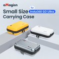 thumbnail image 2 of Coque Rigide de Protection pour Caméra d'Action, Sac de Rangement Résistant à l'Eau avec Double Fermeture Éclair, Matériau PC + Nylon, 2 of 8