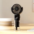 thumbnail image 4 of Dvruxg Portable Misting Fan USB Rechargeable 4-Speed Neck Hanging Air Cooler for Travel Home Office Bedroom - Compact Humidifying Mini Refrigeration Conditioner, 4 of 5