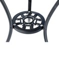 thumbnail image 3 of 3 Pcs Cast Aluminum Patio Bistro Set Table & 2 Chairs Furniture Set, 3 of 5