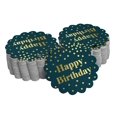 thumbnail image 1 of Inkdotpot 100 Pack Real Gold Foil Paper Tags Happy Birthday Favor Hang Tags, 1 of 1