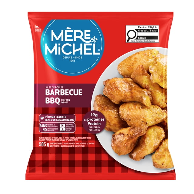 Mere Michel BBQ Chicken Wings 505 g, 505 g