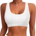 thumbnail image 1 of Women's Sports Bra Bikini Tops Racerback Swimwear Set Padded Crop Top Bathing Suits for Active, 1 of 4