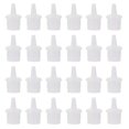 thumbnail image 1 of 100 Pcs Buse de Colle pour Extensions de Cils Bouchon de Bouteille de Colle pour Greffage de Cils, 1 of 5