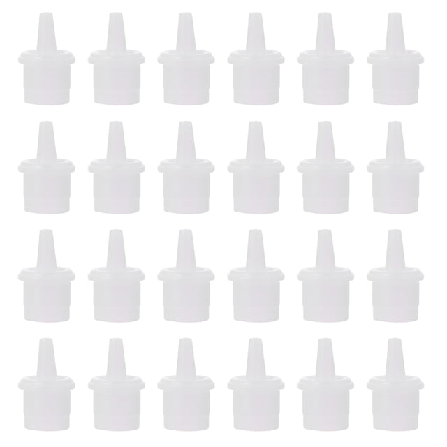 100 Pcs Buse de Colle pour Extensions de Cils Bouchon de Bouteille de Colle pour Greffage de Cils