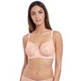 thumbnail image 2 of Freya Womens Daisy Lace Underwire Balcony Bra, 34E, Noir, 2 of 4