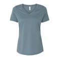 thumbnail image 1 of Bella Canvas 6405 Missy Jersey T-Shirt à Manches Courtes à Col en V, 2TG, 1 of 1