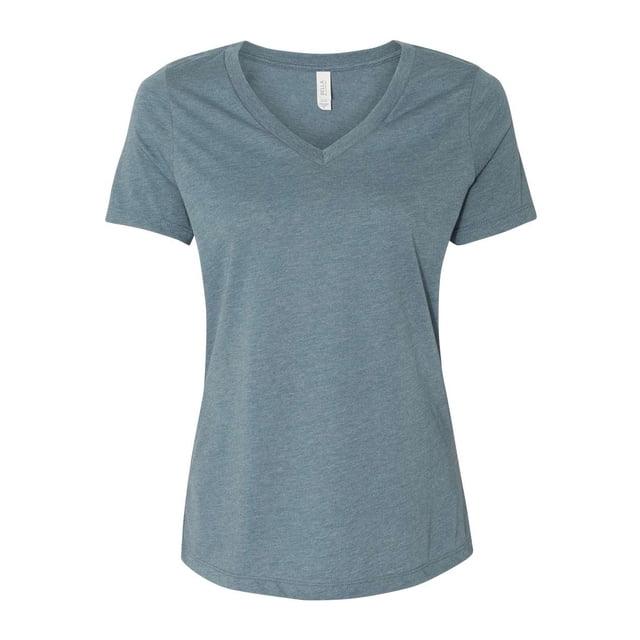 Bella Canvas 6405 Missy Jersey T-Shirt à Manches Courtes à Col en V, 2TG