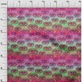 thumbnail image 3 of oneOone Viscose Chiffon Pink Fabric Conversational Eye Sewing Craft Projects Fabric Prints By Yard 42 Inch Wide, 3 of 4