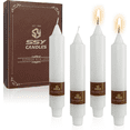thumbnail image 1 of 7 Inch Taper Candle Candle Sticks, 4PCS Pillar Candles Handmade Unscenteds Candlesticks for Festive, Party, Spell, Wedding, Home Decor, 1 of 6