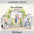 thumbnail image 4 of AmPm Cadres Photo 8x10 (20x25 cm) (Blanc Vieilli, Lot de 6) Style Ferme, Collection Richland, 4 of 6