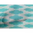 thumbnail image 4 of oneOone Cotton Poplin Fabric Plus Sign Kasuri Decor Fabric Printed BTY 56 Inch Wide, 4 of 4