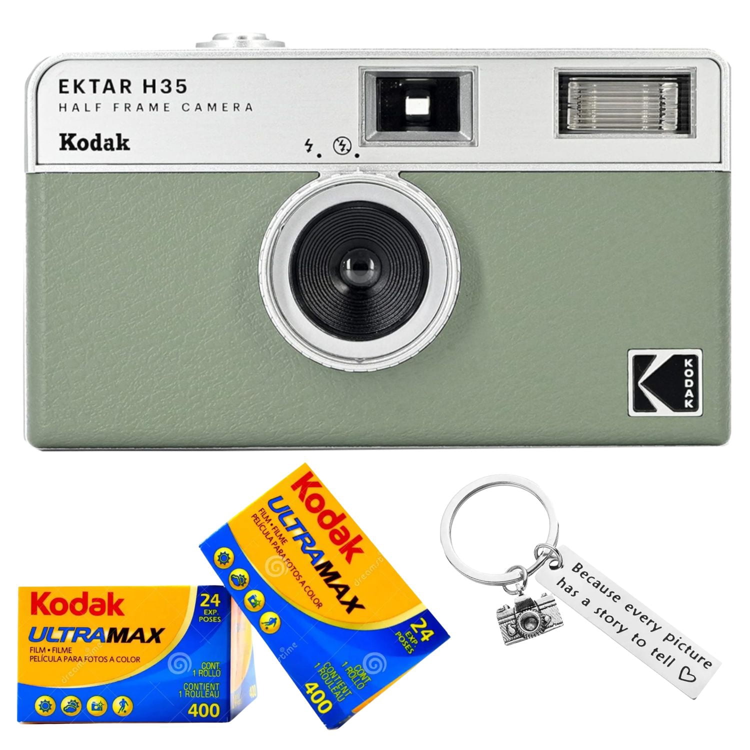 Kodak Ektar H35 Half-Frame Retro Camera Bundled with Kodak