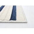 thumbnail image 2 of ECARPET Indoor/Outdoor for Balcony, Patio and Garden Arthur Blue, Ivory Rug, 2 of 9