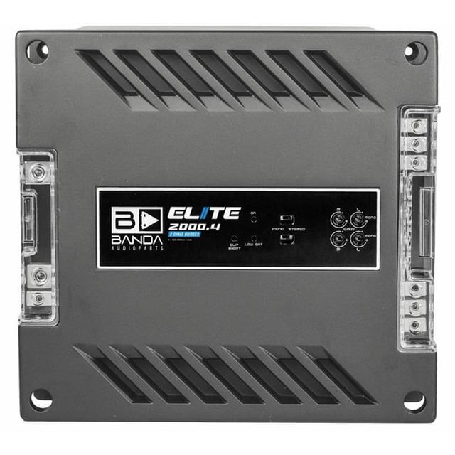 Banda 500 watts Elite 4 Channel Max at 2 Ohm Car Audio Amplifier