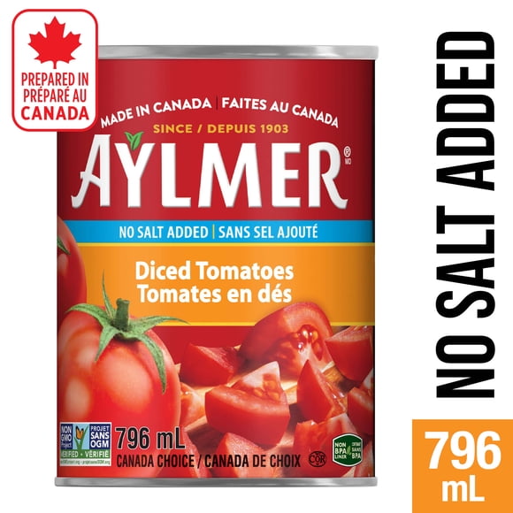 Aylmer Tomatoes Diced, No Salt Added