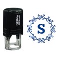 thumbnail image 1 of Printtoo Alphabet S Monogram Octagon Celtic Swirl Frame Self Inking Rubber Stamp Office Stationary, 1 of 7