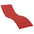 thumbnail image 1 of vidaXL Coussin pour Chaise Longue Rouge 200x50x3cm Tissu Oxford, 1 of 5