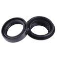 thumbnail image 2 of Motorcycle Front Fork Damper Oil Seal And Dust Boot Set  Kit Powersports Fork Seals, 2 of 8