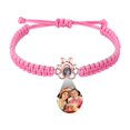 thumbnail image 1 of Custom Photo Bracelets Braided Rope Personalized Photo Projection Bracelet, 1 of 8