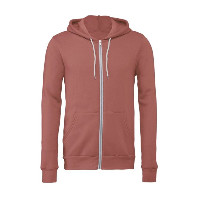Bella + Canvas Adult Fleece Full Zip Hoodie