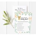 thumbnail image 2 of Inkdotpot Baby Cheetah Jungle Animals Who Knows Daddy BestBaby Shower GameCards FunActivity Cards Set Of 50Party Theme, 2 of 5