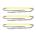 thumbnail image 3 of Clarinette Chiffon Propre, Sax Écouvillon Jaune + Bleu Foncé Forme Longue Doux Microfibre 3Pcs pour Tube Intérieur, 3 of 8