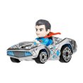 thumbnail image 1 of Hot Wheels RacerVerse Die-Cast Vehicle with Pop Culture Character Driver, Superman, 1 of 5