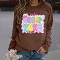 thumbnail image 2 of Zhanying Women Sweatshirt Cotton Solid Color Pullover Raglan Sleeve Tops Oversized Long Sleeve Fall Tops Sweaters 2025 Trendy Clothes, 2 of 6