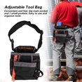 thumbnail image 1 of Conception Structurelle Sac à Main Électricien, Sac de Taille Durable, Usure- 8 Poches Ceinture Réglable pour Outils de Quincaillerie Outils Électroniques, 1 of 8