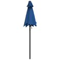 thumbnail image 2 of vidaXL Parasol Bleu 200x224 cm Aluminium, 2 of 5