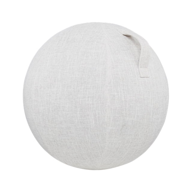 55cm65cm75cm Cotton+Linen Protective Yoga Ball Cover Exercise Ball Protection Skin Wrap Accessory Beige 65cm