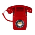 thumbnail image 4 of stanreset Retro Landline Phone Wall Mount Telephone Business Phone Type Corded Red 22x14.5x9CM, 4 of 6