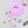 thumbnail image 2 of Ensemble de Pyjama pour Petit Garçon, Haut à Col Rond avec Motif de Dessin Animé, Chandail à Enfiler, Ensemble de Pyjama d'Été, Pyjama pour Filles, Taille 8T, 2 of 3