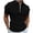 Black, variant on Ketyyh-chn99 Mens Golf Polo Classic Fit Mens Shirts 2024 Solid Color Buttons Down Tunic Top Short Sleeve Shirt Black,L