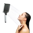 thumbnail image 3 of Shower Head with Handheld High Pressure - 2024 Squares Rain Showerhead with 3 Spray Modes for Body Coverage and Bathroom Upgrade, 3 of 3