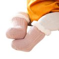 thumbnail image 3 of XZNGL Baby Socks 0-6 Months Super Thick Wool Lamb Velvet Childrens Floor Socks Solid Color Plus Velvet Baby Socks Non-Slip Baby Floor Socks Non Slip Baby Socks Knee High Baby Socks, 3 of 5