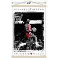 thumbnail image 2 of Michael Jordan - Dunk Wall Poster, 14.725" x 22.375" Framed, 2 of 4